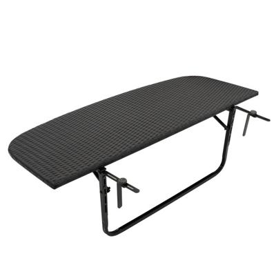 Balkontafel inklapbaar wicker 120x50 cm