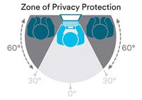 3M PF156W9B Privacyfolie Laptop 39,6 cm (15,6) Beeldverhouding: 16:9 7100210589 Universal - thumbnail