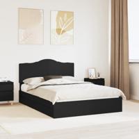 Bedframe met lade met opslag Zwart 150 x 200 cm Bewerkt hout - thumbnail