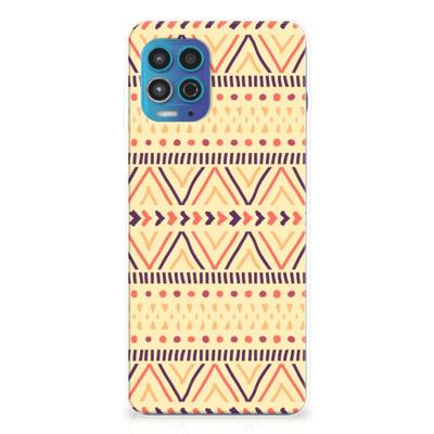 Motorola Moto G100 | TPU bumper | Aztec Yellow Motorola Moto G100 | TPU bumper | Aztec Yellow