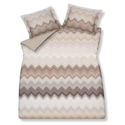 Vandyck dynamize taupe dekbedovertrek