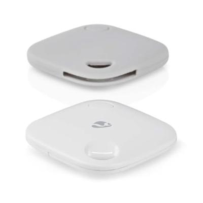 Nedis BTTAG10WT3 Keyfinder Batterij Gevoed 3x Cr2032 Incl. Batterij(en) Bluetooth®-versie: 5.1 Batterijlevensduur Tot: 1 Jaar Wit 3 Stuks
