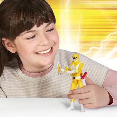 Mighty Morphin Power Rangers actiefiguur Gele Ranger
