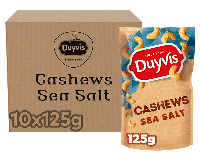 Duyvis cashews sea salt (10x 125gr) - thumbnail
