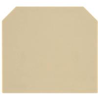 Weidmüller 9537910000 Afsluitplaat Beige 20 stuk(s) - thumbnail