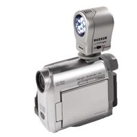 LED Videolamp "Magnum DigiLight" op AAA-batterijen. - thumbnail