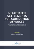 Negotiated settlements for corruption offences - eBook (9789462741157) - thumbnail