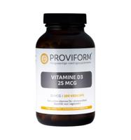 Proviform Vitamine D3 25mcg Vegicaps - thumbnail