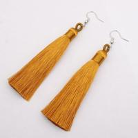 3 delige vrouwen Boho Fashion lange kwast Earrings(coffee) - thumbnail