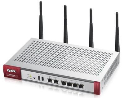 Zyxel ZyWALL 1,0 Gbps Wireless AC UTM Firewall, aanbevolen voor maximaal 75 gebruikers (Ipsec, SSL) - alleen hardware [USG60W]