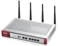 Zyxel ZyWALL 1,0 Gbps Wireless AC UTM Firewall, aanbevolen voor maximaal 75 gebruikers (Ipsec, SSL) - alleen hardware [USG60W] - thumbnail