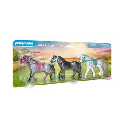 Playmobil 70999 Paarden het Friese Paard de Knabstrupper en de Andalusiër