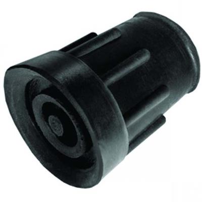 Kruk-en stokdoppen 21mm zwart