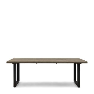 Rivièra Maison Tuintafel 'Bondi Beach' 220 x 100, kleur Hout / Zwart Rivièra Maison Tuintafel 'Bondi Beach' 220 x 100, kleur Hout / Zwart