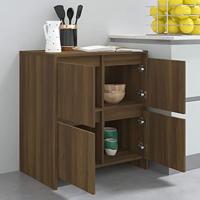 Dressoir 70x41x75 cm spaanplaat bruineikenkleurig - thumbnail
