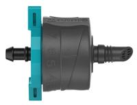 GARDENA verstelbare einddruppelaar, drukcompenserend. druppelaar (zwart/turquoise, 5 stuks) - thumbnail
