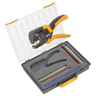 Weidmüller CRIMP-SET STRIPAX PLUS 9028770000 Krimptangset Adereindhulzen 0.5 tot 2.5 mm² Incl. krimp-assortiment met koffer Weidmüller CRIMP-SET STRIPAX PLUS 9028770000 Krimptangset Adereindhulzen 0.5 tot 2.5 mm² Incl. krimp-assortiment met koffer