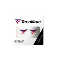 Vibratiedemper Tecnifibre Logo Damp Wit - thumbnail