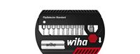 Wiha Bitset FlipSelector Standard 25 mm zeskant 15-delig 1/4" C6,3 met riemclip in blister - 39059 - 39059 - thumbnail