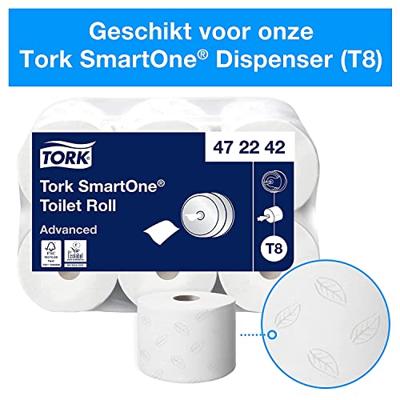 Tork 680008 toiletpapierhouder Zwart Kunststof Dispenser voor toiletpapierrollen Tork 680008 toiletpapierhouder Zwart Kunststof Dispenser voor toiletpapierrollen