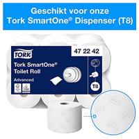Tork 680008 toiletpapierhouder Zwart Kunststof Dispenser voor toiletpapierrollen - thumbnail