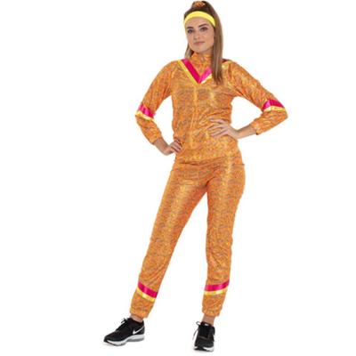 Oranje Jaren 80 Trainingspak Volwassenen