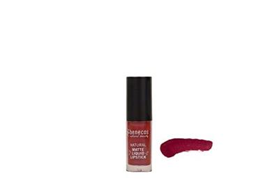 Natural lipstick liquid mat bloody berry