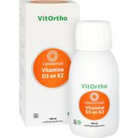 Vitortho Vitortho Vitamine D3 En K2 Liposomaal (100ml) - thumbnail