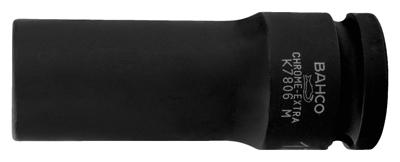 Bahco 1/2" lange krachtdop 16 mm | K7806M-16 Bahco 1/2" lange krachtdop 16 mm | K7806M-16
