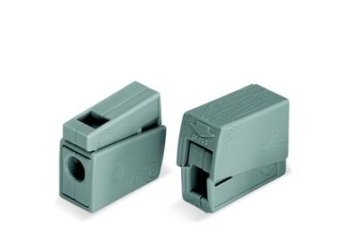 Wago kroonklem 1 x soepel en 1 x massief 224-101 Wago kroonklem 1 x soepel en 1 x massief 224-101