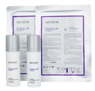 Skeyndor Global Lift V-Shape Lifting Home Care Set 60ml Gerichte behandeling