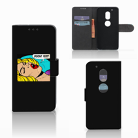 Motorola Moto G4 Play Wallet Case met Pasjes Popart Oh Yes - thumbnail