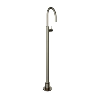 Vrijstaande Wastafelmengkraan Hotbath Cobber 1-hendel Gebogen 121 cm Verouderd IJzer