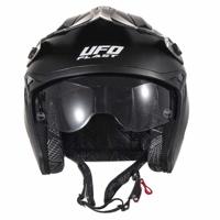 UFO PLAST "sheratan" jethelm helmet sheratan m matt black - thumbnail