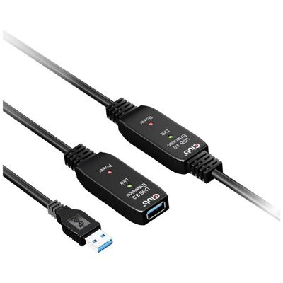 club3D CAC-1406 USB-kabel USB 3.2 Gen1 RJ45 15.00 m Zwart club3D CAC-1406 USB-kabel USB 3.2 Gen1 RJ45 15.00 m Zwart