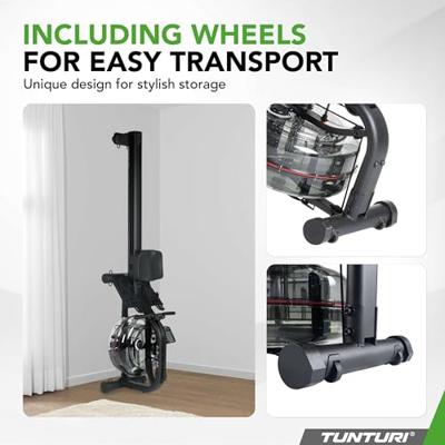 Tunturi Fitrow 90i Roeitrainer met 4 weerstanden