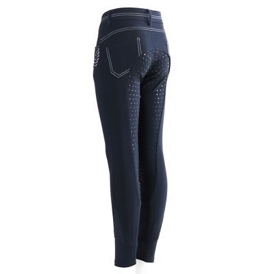 Easy Rider Rijbroek Fenne jr full donkerblauw maat:152