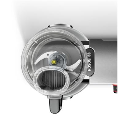 Bosch Haushalt MUZ9VLP1 Versnipperaar Transparant, Grijs Bosch Haushalt MUZ9VLP1 Versnipperaar Transparant, Grijs