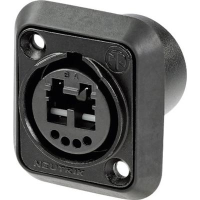 Neutrik NO2-4FDW-1-A Optical Chassis Con. ADV Optische chassisconnector voor LC-Duplex Neutrik NO2-4FDW-1-A Optical Chassis Con. ADV Optische chassisconnector voor LC-Duplex