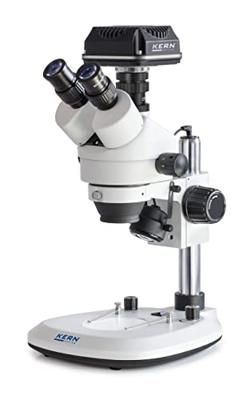 Kern OZL 464C825 OZL 464C825 Stereomicroscoop Trinoculair 45 x Opvallend licht, Doorvallend licht