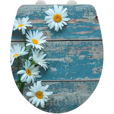 Wenko Wc-bril Bloemen 39 X 45 Cm Acryl Wit Wenko Wc-bril Bloemen 39 X 45 Cm Acryl Wit