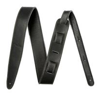 Fender Artisan Crafted Leather Strap 2 inch gitaarband zwart - thumbnail
