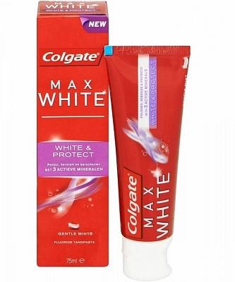 Colgate Tandpasta - Max White & Protect - 75ml. Colgate Tandpasta - Max White & Protect - 75ml.