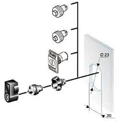 Schneider Electric NSYTHL421PLM 1 stuk(s)
