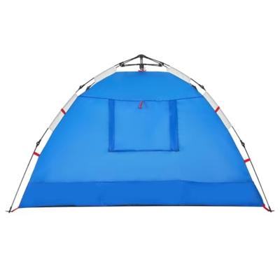 VidaXL Strandtent 2-persoons waterdicht snelontgrendeling azuurblauw VidaXL Strandtent 2-persoons waterdicht snelontgrendeling azuurblauw