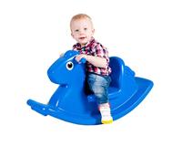 Little Tikes hobbelpaard blauw - thumbnail