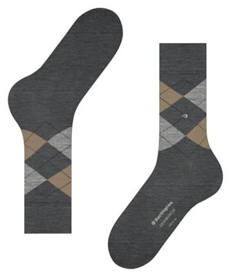 Burlington Wollen Heren sokken - Edinburgh - Merino wollen mannen kousen