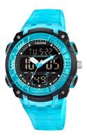 Horlogeband Calypso K5601-2 Rubber Turquoise - thumbnail