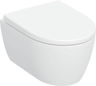 Wandcloset Geberit iCon Compact Pack WWC Diepspl. TurboFlush SC KeraTect Wit