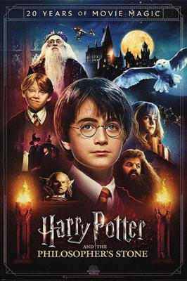 Harry Potter Poster Pack 20 Years of Movie Magic 61 x 91 cm (4)